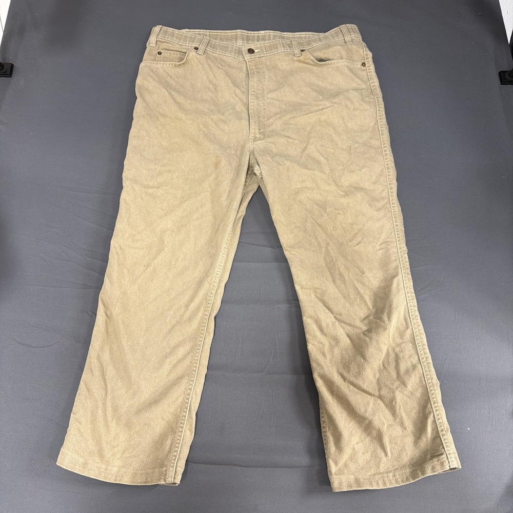 Levi beige or khaki five-pocket denim or canvas casual pants 42 X 30